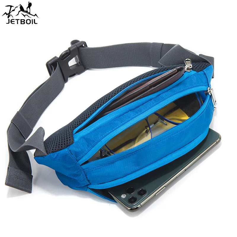 New Large Capaci Waist Bag Unisex Outdoor Sports Crossbody Chest Bag Mobile Phone Wallet for Men Women And Students
