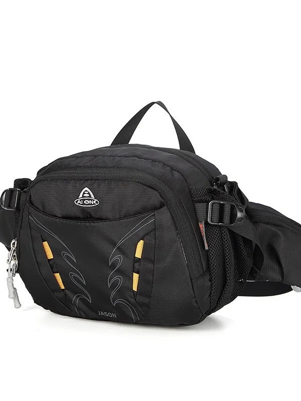 Aiwang Multi-Functional Outdoor Sports Casual Hiking Travel Nylon Men's Single Shoulder Slant Bag Large Capacity Crossbody Bag