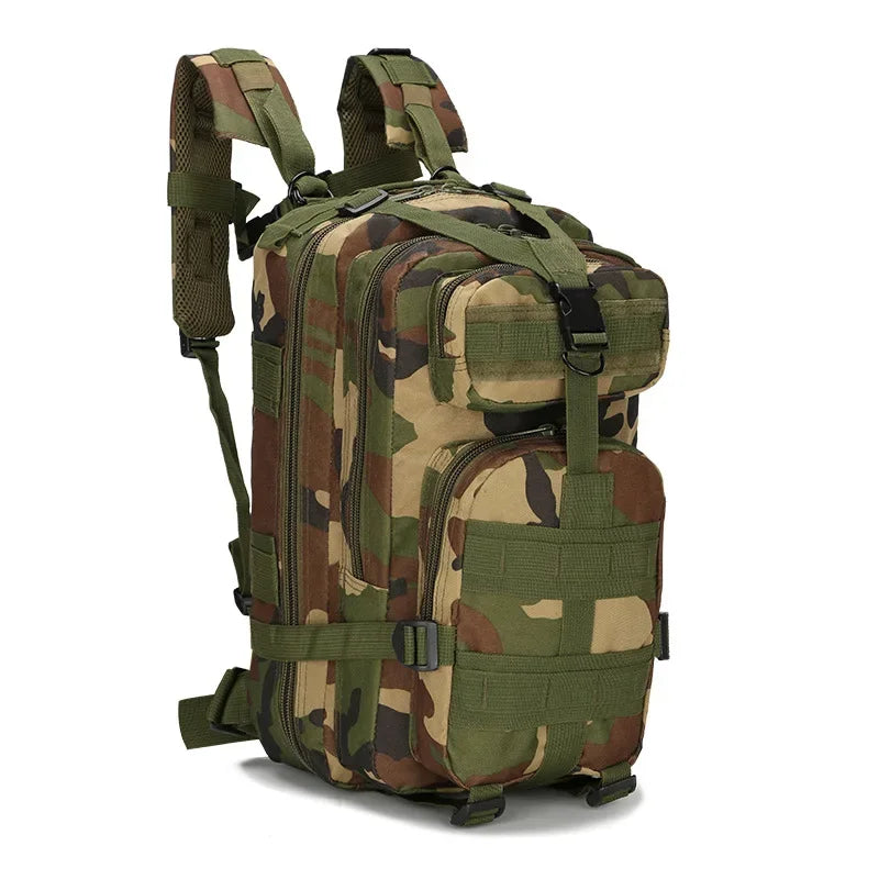 Classic Tactical Backpack Travel Sports Camouflage Bag Outdoor Climbing Hunting Backpack Fishing Hiking Nylon 3P Pack Bag