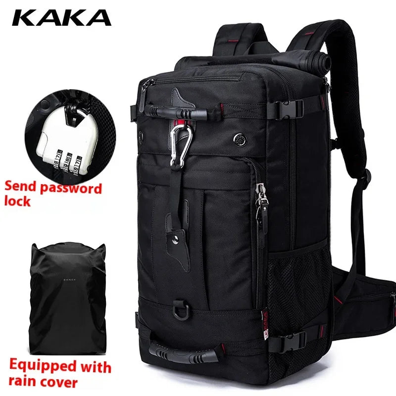 50L Waterproof Durable Travel Backpack Men Women Multifunction 17.3 Laptop Backpacks Male outdoor Luggage Bag mochilas