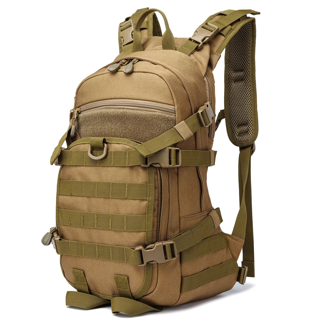 Tactical Backpack 25L Riding Backpack Waterproof High Quality Hiking Hunting Style Bag Small Rucksack