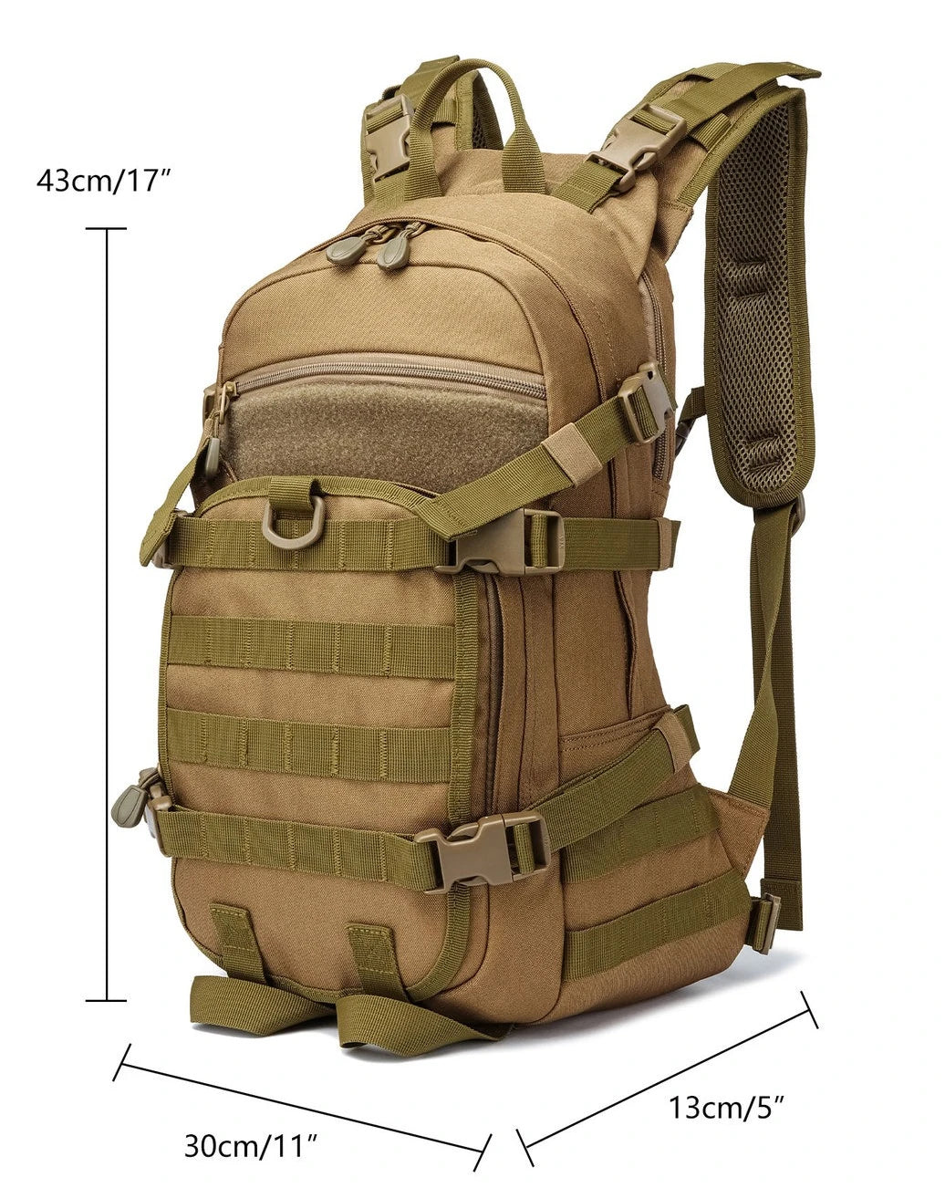Tactical Backpack 25L Riding Backpack Waterproof High Quality Hiking Hunting Style Bag Small Rucksack