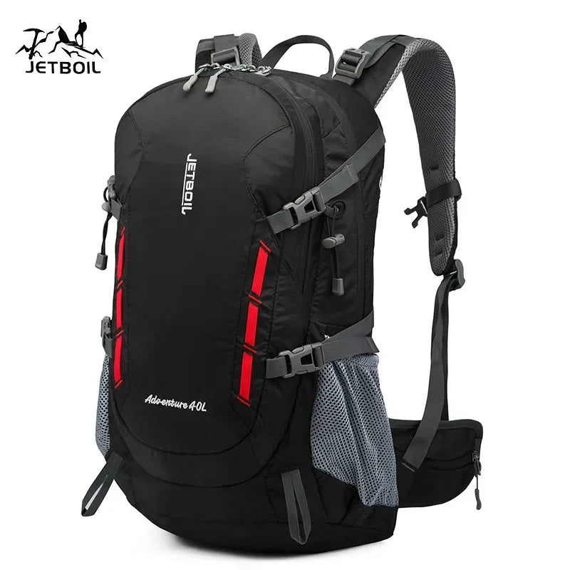 40L Outdoor sports mountaineering bag waterproof nylon camping bag large capacity backpack