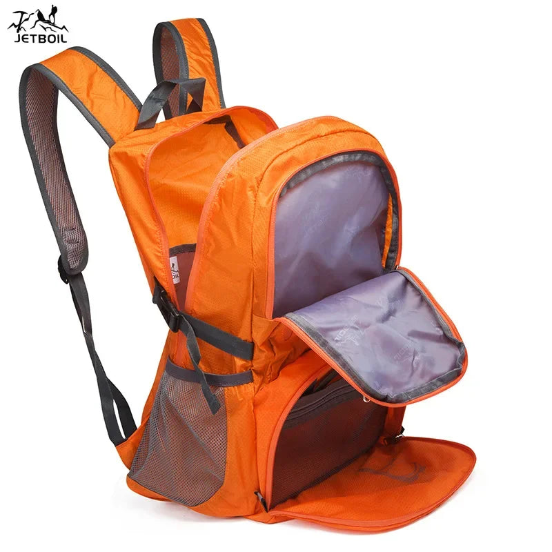 Climbing Backpack Lightweight Outdoor Waterproof Hiking Bags Portable Fold Ultralight Travel Camping Mountaineering Backpacks