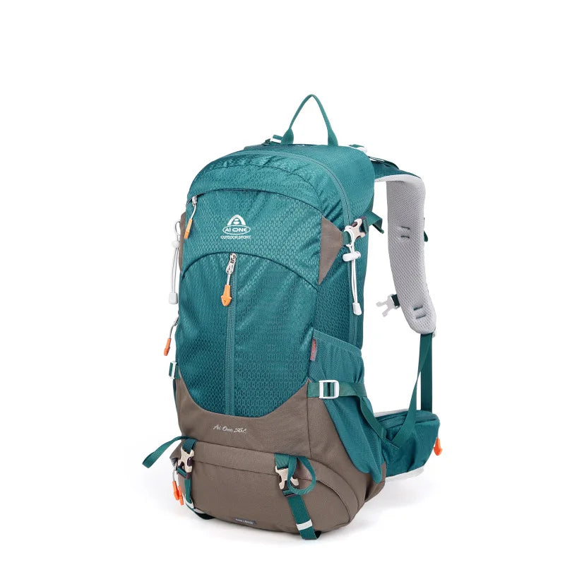 30L hiking backpack portable frame outdoor sport mountaineering backpack lightweight suspension travel climbing hiking bag men