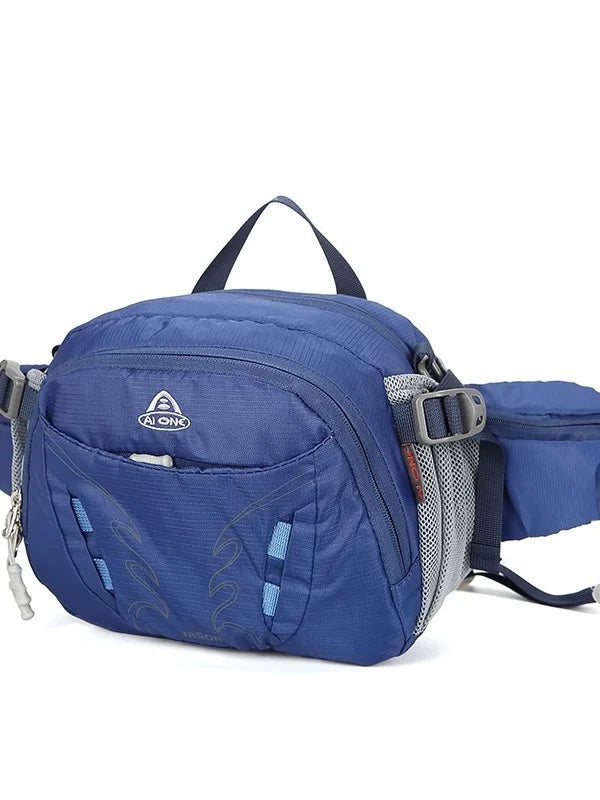 Aiwang Multi-Functional Outdoor Sports Casual Hiking Travel Nylon Men's Single Shoulder Slant Bag Large Capacity Crossbody Bag