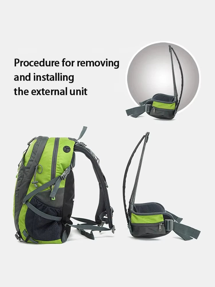 Classic Mountaineering Backpack Outdoor Sports Bag 40L Waterproof Sports Travel Backpack Travel Bag Multifunctional Backpack