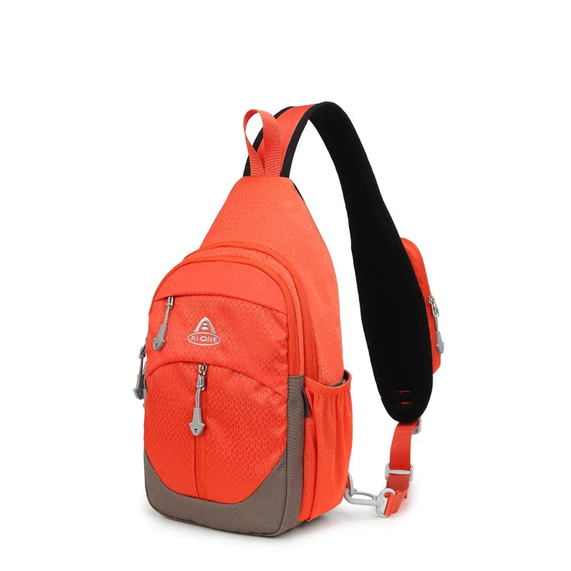 AIONE Nylon Shoulder bag - Adjustable Outdoor Fanny Pack for Hiking Camping, Water-Resistant Lightweight Belt Bag