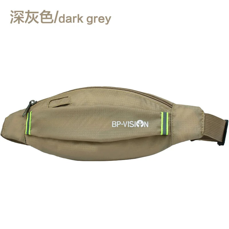 Women Large Capacity Sports Crossbody Bag Fashion and Slim Fitness Waist Bag for Men Multi-function Casual Crossbody Bag