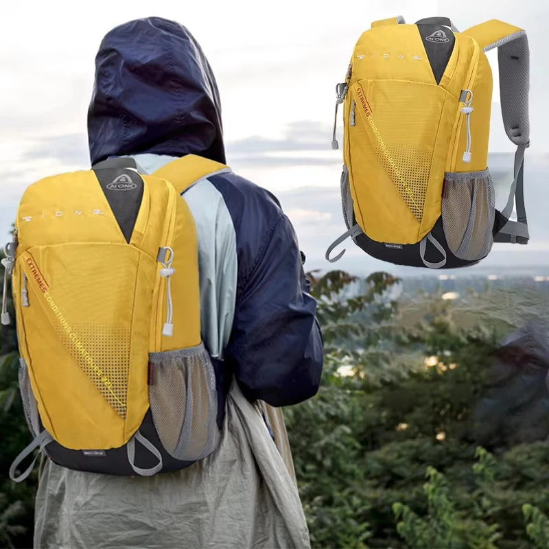 Sports 22L backpack, durable and ready for hiking, camping or backpacking lightweight travel bag for men women daily backpack